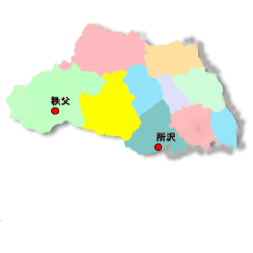 埼玉県観光地図
